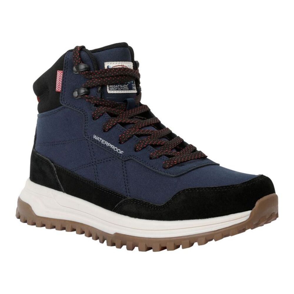 Regatta Mens Mayfield Suede Walking Boots / Navy/Black